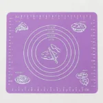 Wholesale Kitchen Supplies Non-Stick Silicone Baking Mat Kneading Pad