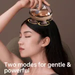 Auto-Timer Waterproof Electric Head Massager Red Light Scalp Stress Relax