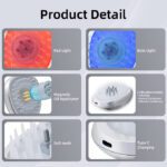 LMZ374 Multi-Functional Scalp Massager Hair Oil Applicator Hair Brush for Hair Growth