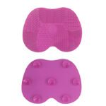 LMZ020 China Wholesale Silicone Makeup Brush Cleaning Pad Brush Cleaner Mat