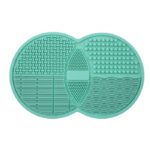 LMZ023 Silicone Makeup Brush Cleaning Pad with Sucker Paint Brush Cleaner Mat