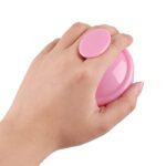 LMZ046 Wholesale ABS Handle Silicone Scalp Massager Shampoo Brushes Hair Comb