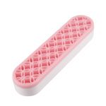 LMZ055 Rectangle Silicone Makeup Brush Holder Cosmetic Brush Holder Organizer