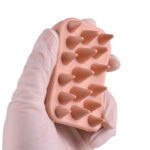 LMZ264 Wholesale Mouse Silicone Scalp Massager Shampoo Brush Hair Massage Brush