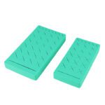 LMZ276 Rectangle Silicone Vintage Lipstick Holder Organizer Lipstick Storage
