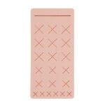 LMZ276 Rectangle Silicone Vintage Lipstick Holder Organizer Lipstick Storage