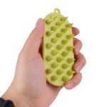 LMZ280 Wholesale 2 in 1 Silicone Scalp Massager Facial Cleansing Brush Face Scrubber