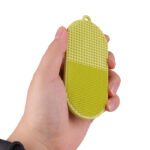 LMZ280 Wholesale 2 in 1 Silicone Scalp Massager Facial Cleansing Brush Face Scrubber