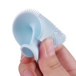 LMZ303 Handle Silicone Face Wash Facial Massage Cleansing Brush Face Exfoliator Scrubber