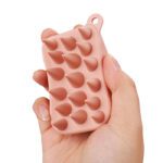 LMZ319 Wholesale Mouse Silicone Scalp Massager Shampoo Brush Hair Care Accessories