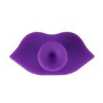 LMZ332 Lip Shape Face Scrub Brush Silicone Cleansing Brush for Face