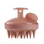 LMZ345 Wholesale Silicone Scalp Massager Hair Massage Brush Shampoo Brush with Dispenser