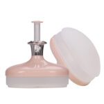 LMZ349 Wholesale Manual Air Pump Silicone Face Scrubber Face Cleaning Brush Face Exfoliator