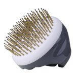 LMZ350 Wholesale Round Nylon Bristle Detangling Hair Brush Scalp Massager