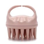 LMZ355 Long Bristles Wheat Straw Silicone Scalp Massager Hair Massage Brush for Hair Growth