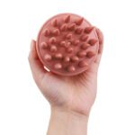 LMZ356 Wholesale Silicone Scalp Massager Shampoo Brush with Dispenser Detangling Hair Brush