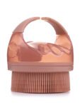 LMZ357 Wholesale Silicone Body Scrubber Exfoliating Bath Shower Brush with Dispenser