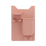 LMZ358 Wholesale Silicone Bathroom Wall Corner Shelf Storage Rack Organizer