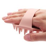 LMZ362 Wholesale Octagon Silicone Scalp Massager Head Hair Massage Brush