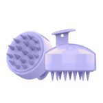 LMZ367 Wholesale Electric Vibrating Silicone Scalp Massager Shampoo Brush Hair Care Accessory