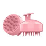 LMZ367 Wholesale Electric Vibrating Silicone Scalp Massager Shampoo Brush Hair Care Accessory