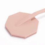 LMZ373 Wholesale Long-handled Octagonal Silicone Body Scrubber Shower Brush